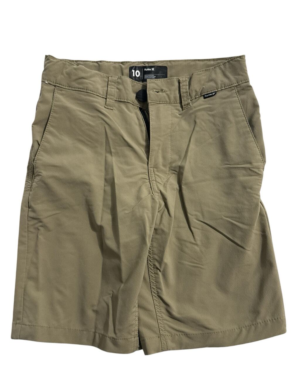 Hurley Boys H2O-DRI Tan Shorts - Size 10